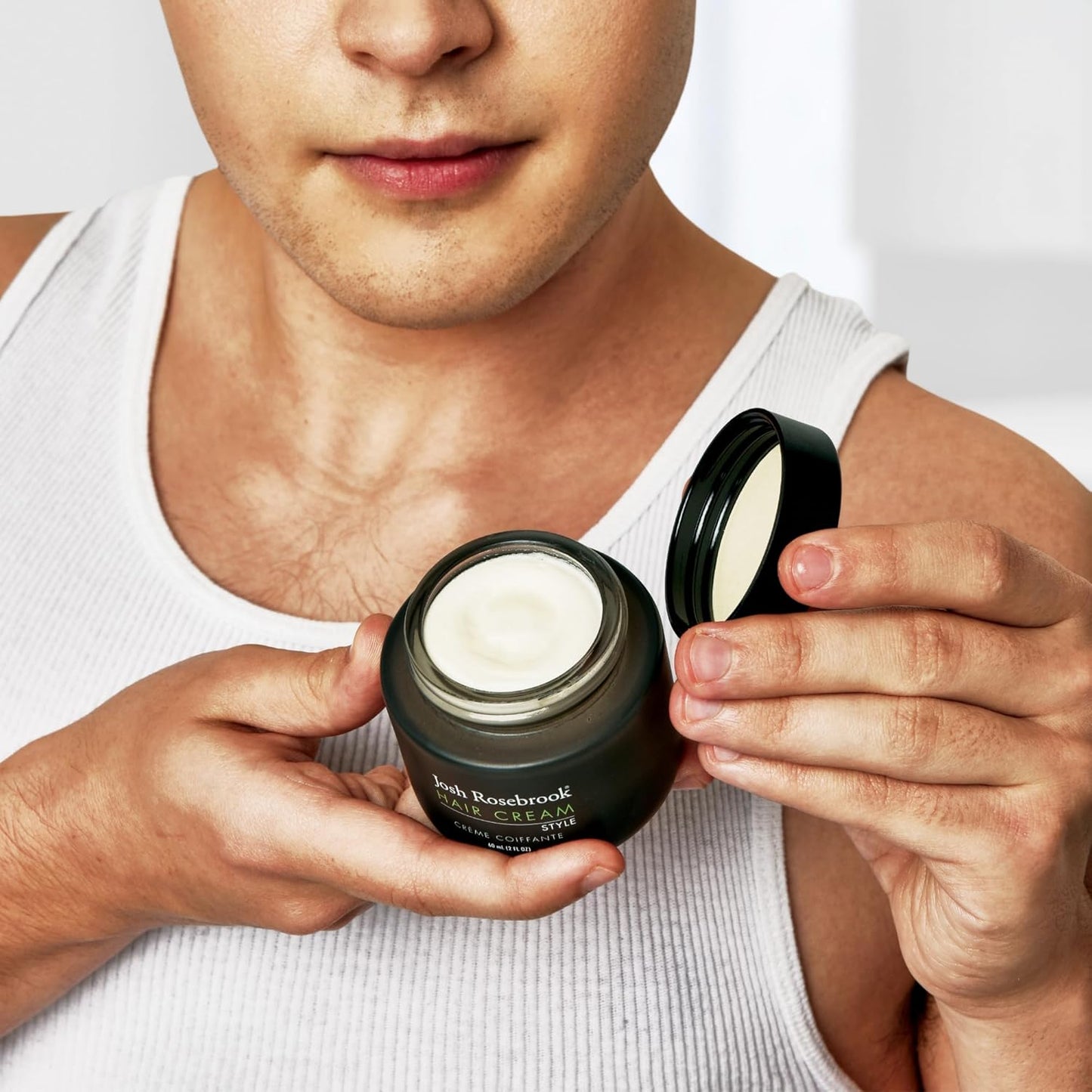 Josh Rosebrook Hair Cream - hair styling cream that creates height, separation, and texture on short to long hairstyles - 60 mL - 2 Oz