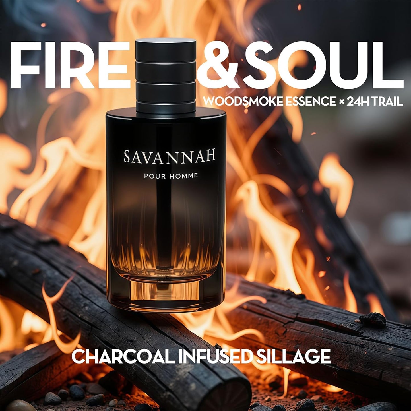 4-Piece Cologne for Men Includes Choco Musk/SE/Savannah/Milano Scent of Woody, Spicy, Citrus & Aromatic eau de parfum Men Gift Set Each 100Ml for Daily Use