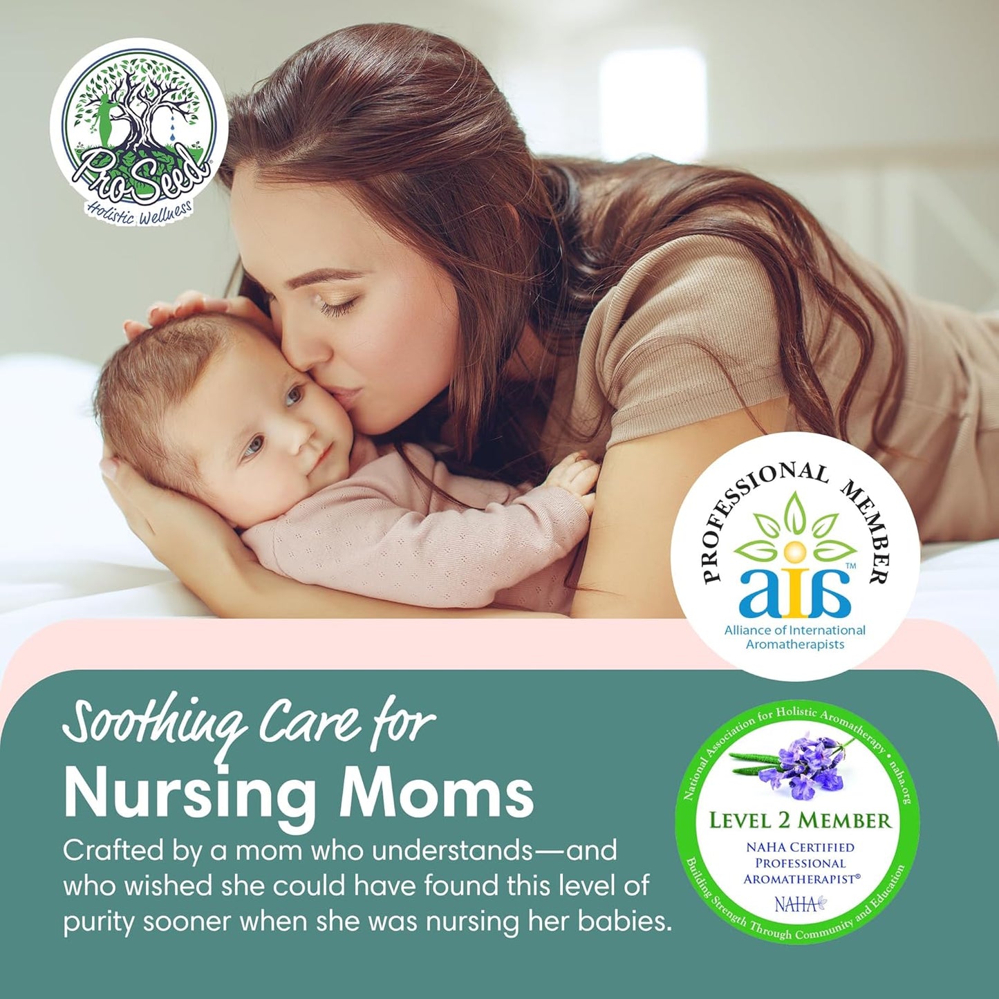 ProSeed Handmade Lanolin Cream with Lavender & Vitamin E – Nursing Balm for Breastfeeding, Baby Care & Dry Skin – Gentle Moisturizer for Hands, Face, Pets – Soothes Diaper Rash & Windburn – 1.5oz