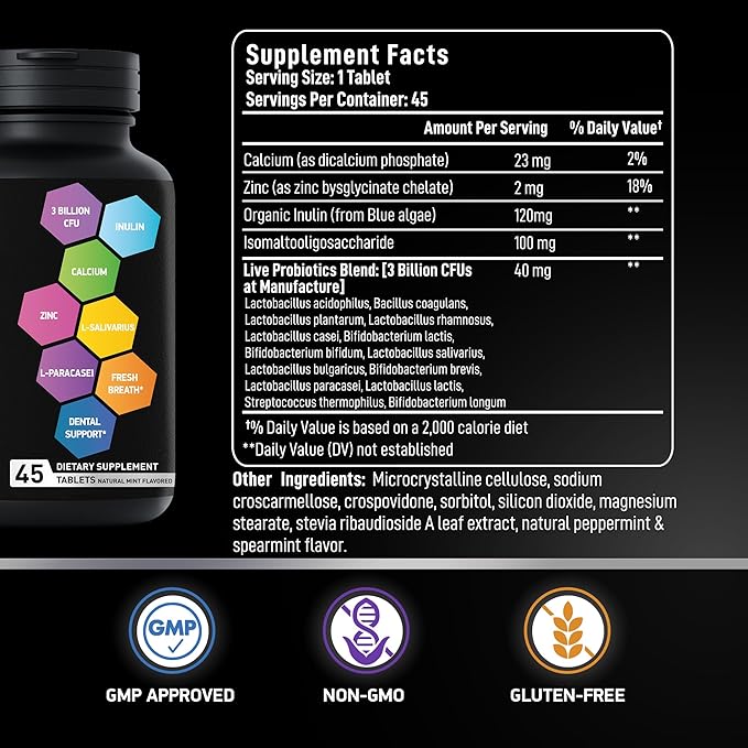 Dental Probiotics for Teeth and Gums and Vegan Collagen - General Wellness Bundle