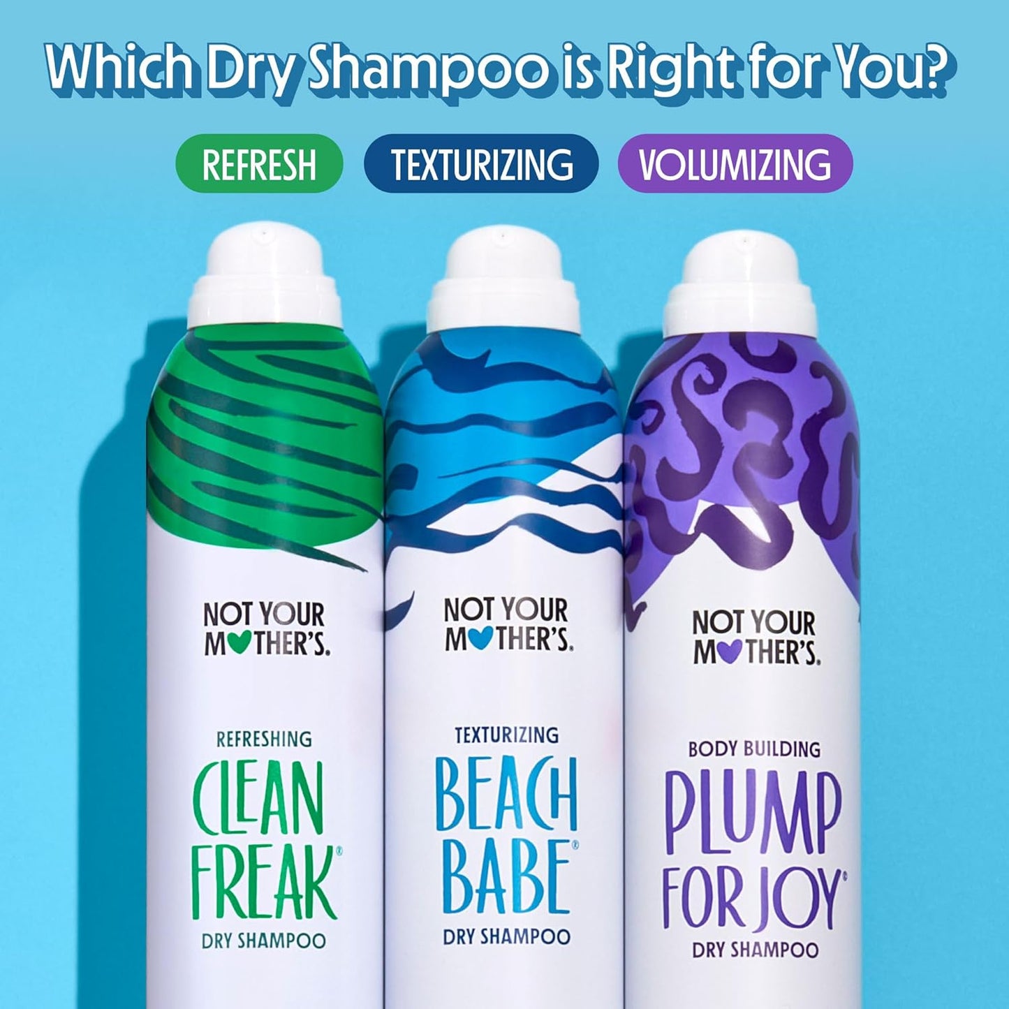 Not Your Mother's Value Pack Clean Freak Refreshing Jumbo Dry Shampoo (2-Pack) - 12 oz Each - 70% More to Instantly Absorb Oil and Refresh Hair Between Washes - Fresh Citrus - For All Hair Types