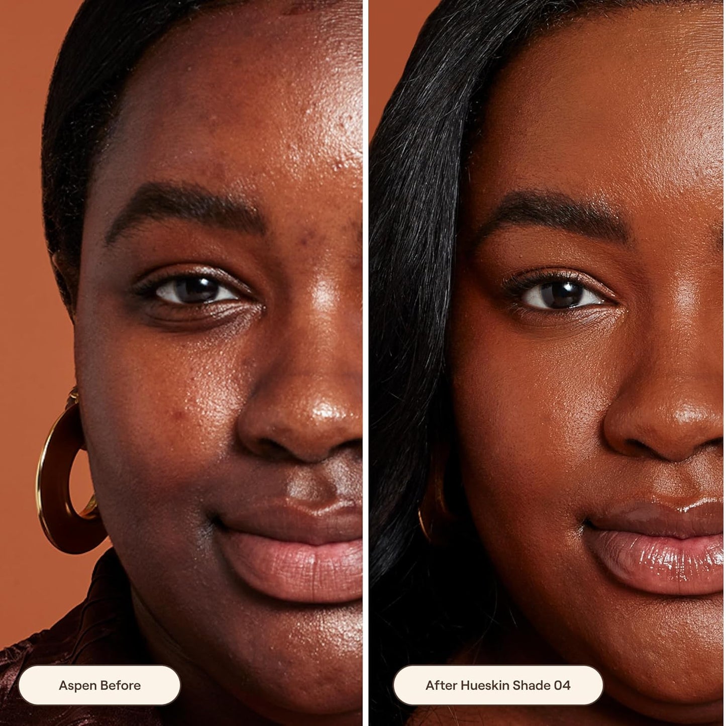 Live Tinted Hueskin Serum Concealer - Medium-to-Full Coverage Concealer with Niacinamide, & Hyaluronic Acid for Dark Circles, Fine Lines & Wrinkles, Buildable Long-Lasting Formula, 0.35 oz - Shade 4