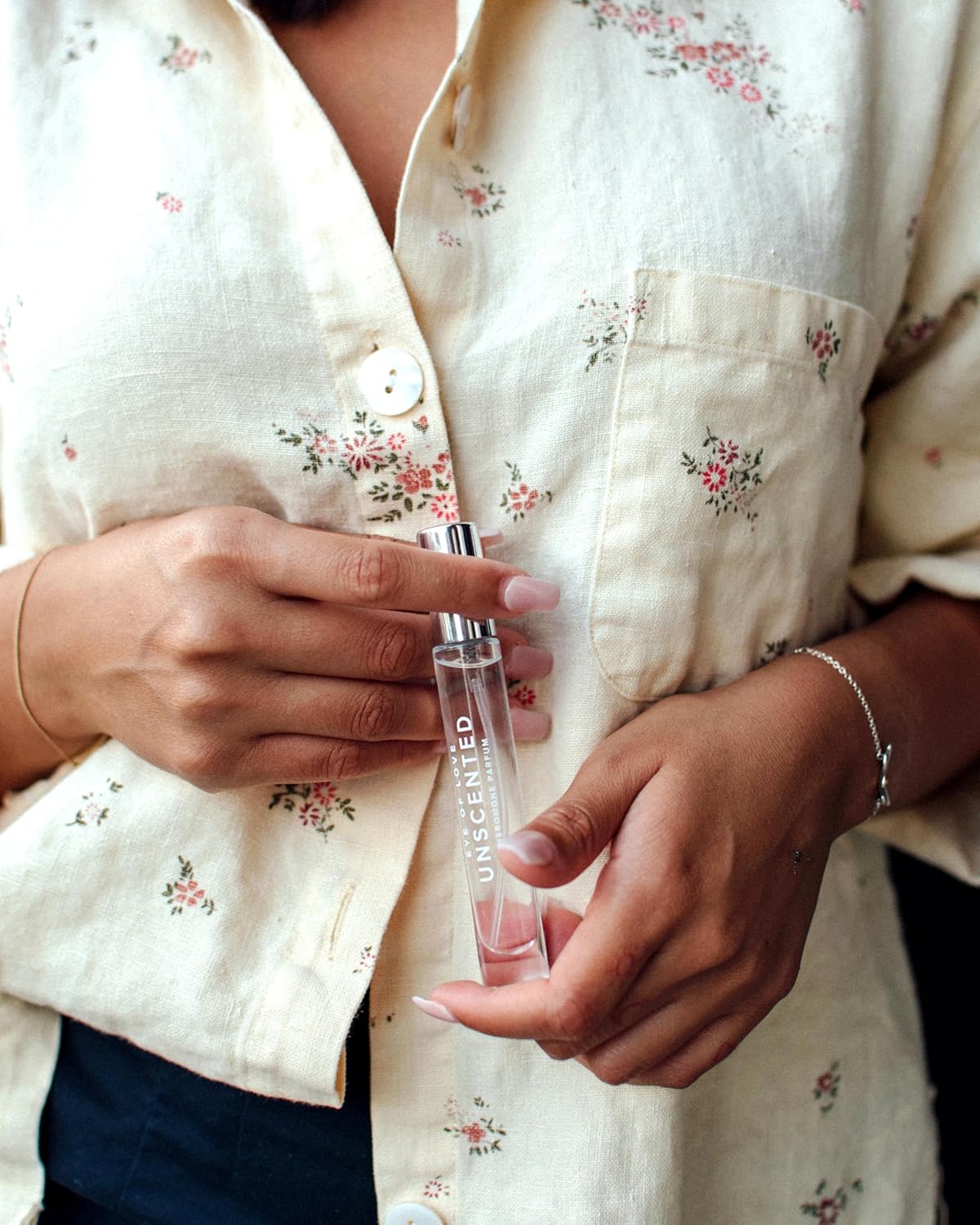 Eye of Love Unscented Pheromone Perfume for Women - Fragrance-Free Parfum Enhancer - Plant-Based Pheromones to Layer with Your Favorite Scent or Wear Alone - 10ml/0.34fl oz - Subtle Natural Fragrances