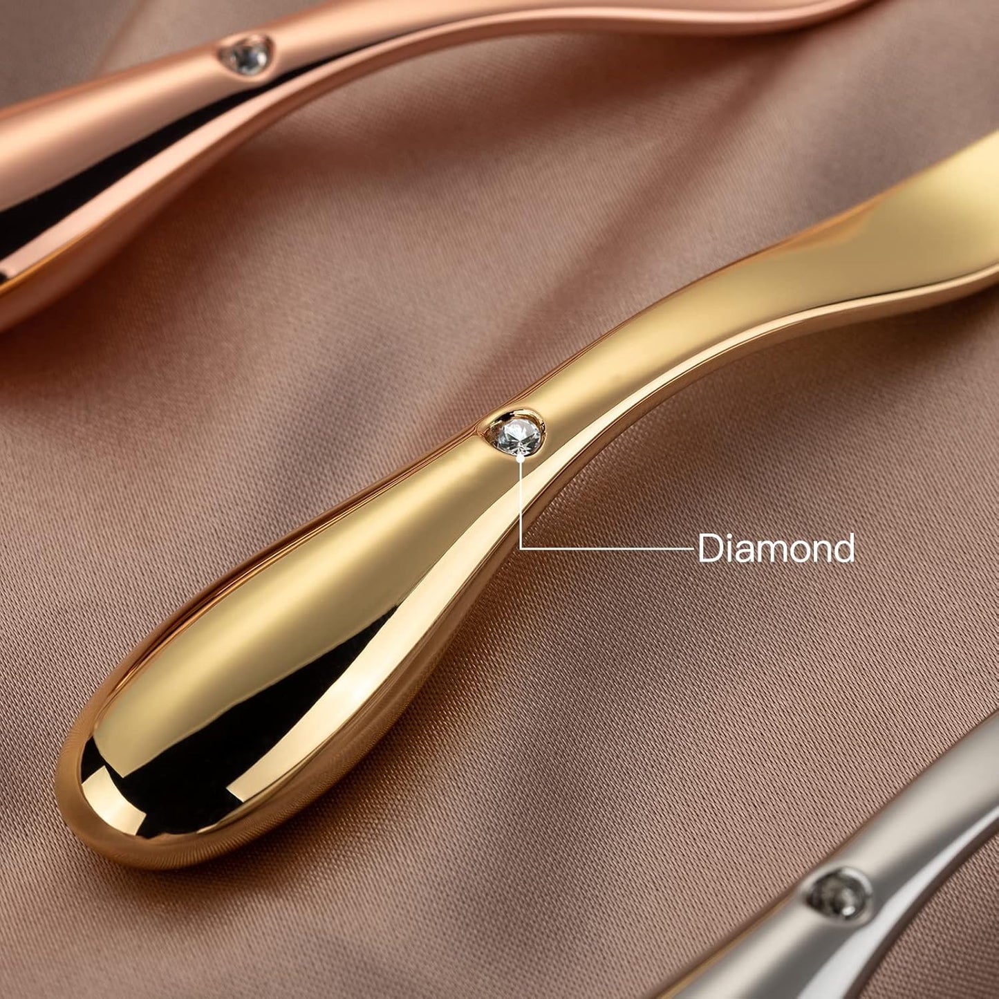 Tekson 3PCS Eye Roller Cream, Face Massage Applicator Tool, Metal Facial Massager for Moisturizer Wand Stick (Zinc Alloy) (2 in 1)