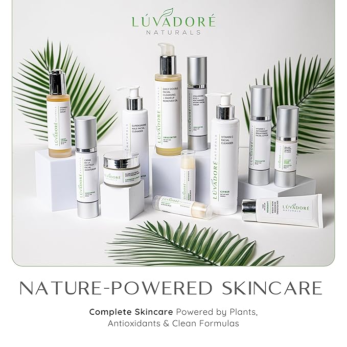 Vitamin C Facial Cleanser – Brightening Face Cleanser with Organic Olive Oil, MSM, Botanical Extracts – Gentle and Hydrating Face Wash for Uneven Skin Tone, Fine Lines, Wrinkles