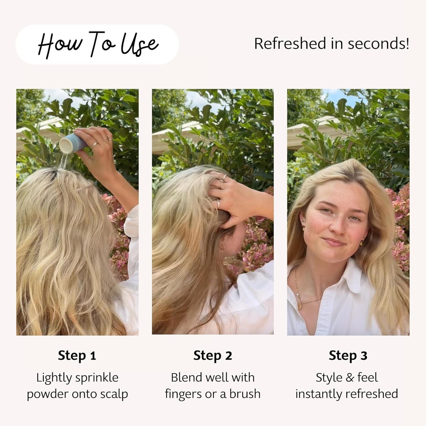 Slo | Natural Dry Shampoo Powder For Dark Hair - All Natural Ingredients, Vegan & Cruelty Free, Talc-Free Blend | Lavender + Ylang Ylang & Wild Orange + Cacao | 2 Pack (2 x 1.23oz/35g)