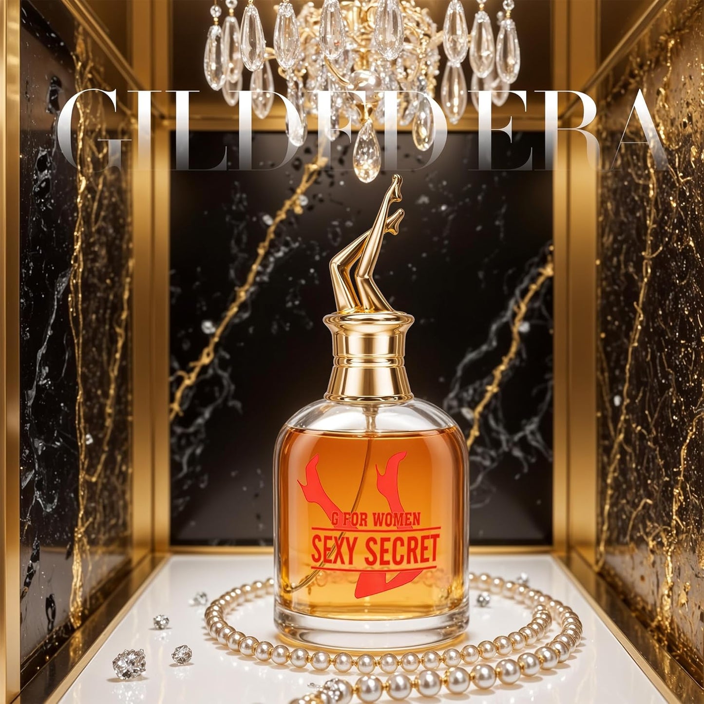 G for Women Sexy Perfumefor Women - 100ml Floral & Fruity Eau de Parfum with Mandarin Orange,Peach, Jasmine and Honey Notes Long-Lasting Fragrance