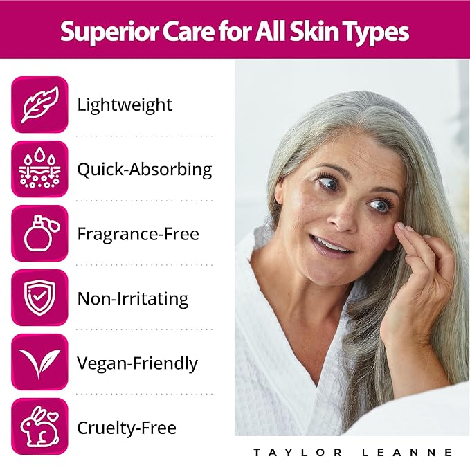 Eye Firming Serum Advanced Formula with Stem Cells Aloe Peptide - Anti Aging Reduce Wrinkles Fine Lines Dark Circles Undereye Puffy Bag Remover 0.5 oz