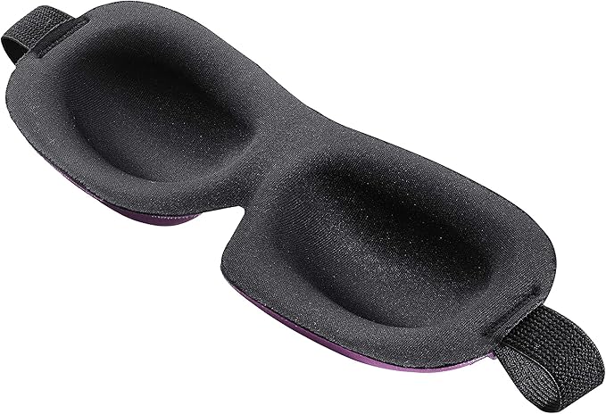 Bucky 40 Blinks No Pressure Eye Mask for Travel & Sleep, Blue Atlas, One Size