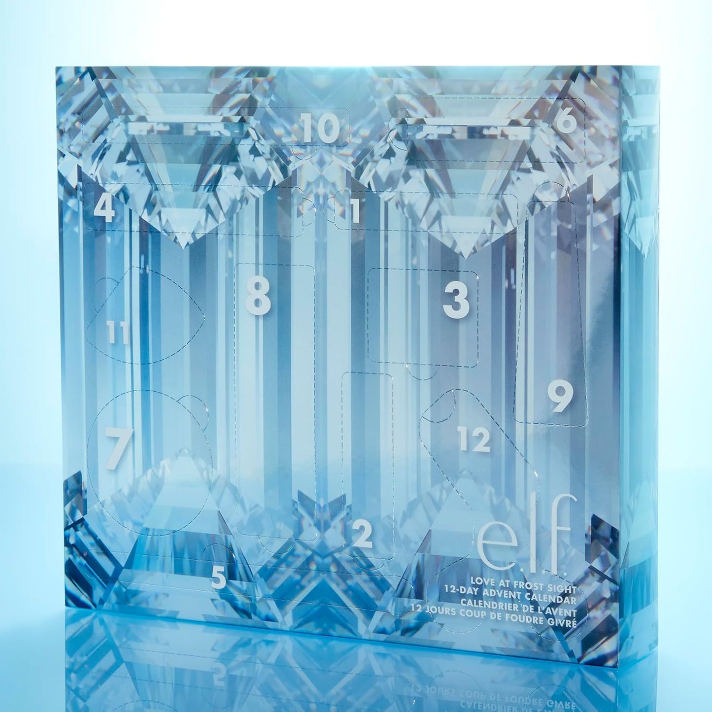e.l.f. Love at Frost Sight 12-Day Advent Calendar 2025, Skincare Essentials & Festive Makeup In Limited-Edition Shades, Vegan & Cruelty-Free