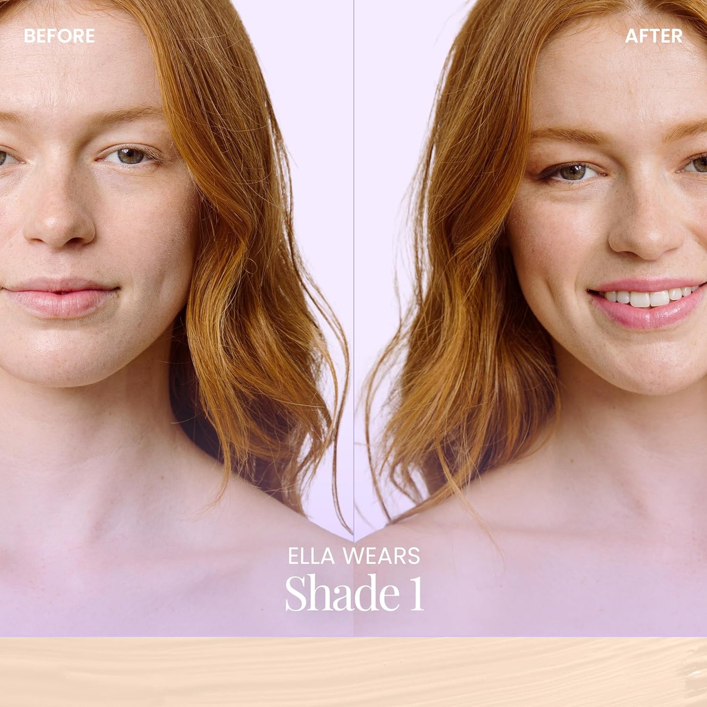 Naked Sundays BeautyScreen™ SPF 50 Mineral Peptide Foundation Tint – Skin Tint & Mineral Sunscreen | Radiant, Buildable Coverage, Acne-Safe, Infused with Peptides (1 Fair Neutral, 1.01 oz)