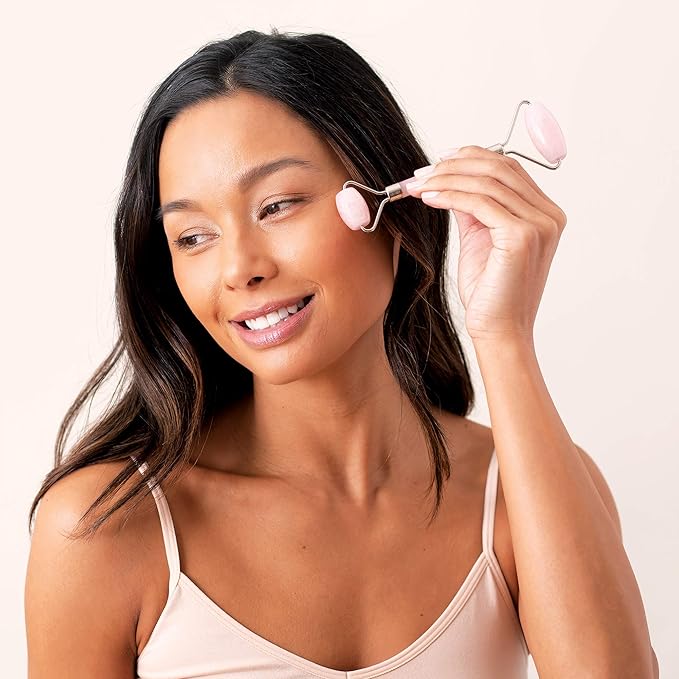 Rose Quartz Facial Roller