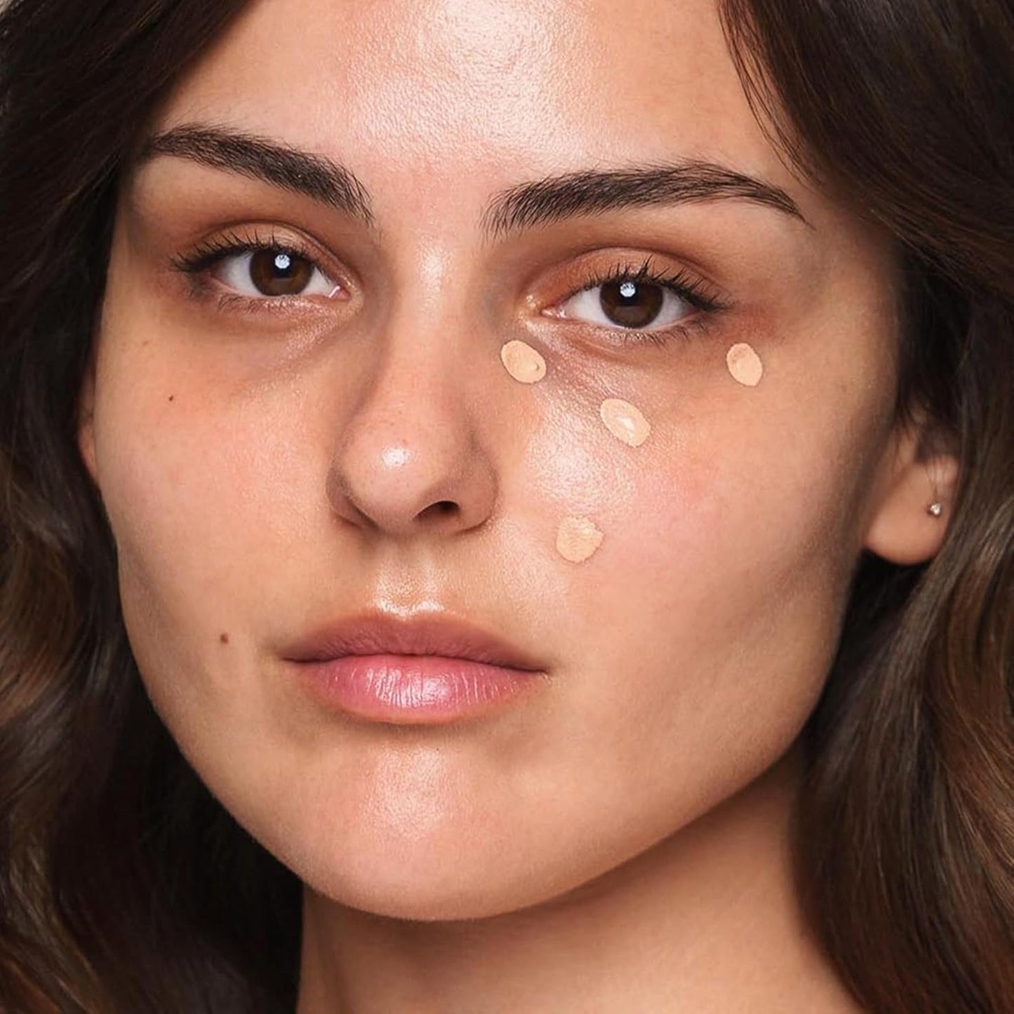 Jouer Essential High Coverage Liquid Concealer - Brightening Concealer - Color Corrector for Under Eye Dark Circles, Spot Coverage, and Eye Primer - Soft Matte Finish, Macaron