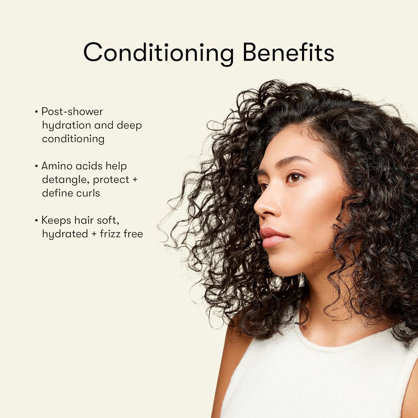 Odele Vegan Leave-In Conditioner, for Deep Moisture, Detangling, Frizz Control, Weightless Shine, and All Hair Types + Textures, 8 fl oz