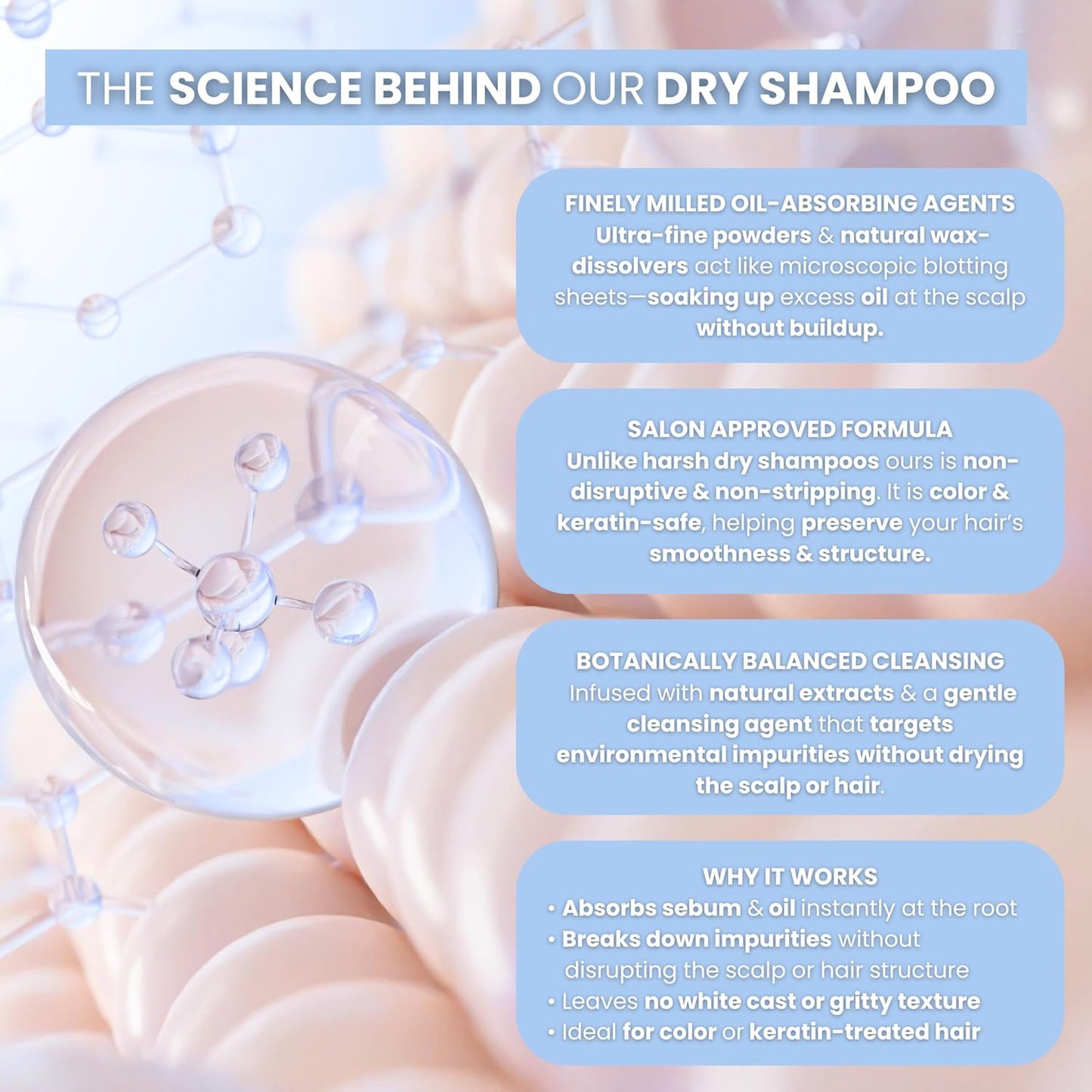 SIMPLY SMOOTH Xtend Between Dry Shampoo | Refresh, Revitalize & Absorb Oil In-Between Washes | Rid Hair Of Impurities & Cleanse For A Quick Perk Up | No White Residue | Talc & Benzene Free | 10 Oz.