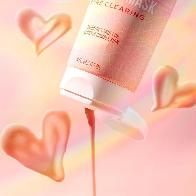 Freeman Exotic Blends Pore Clearing French Pink Clay Peel Off Facial Mask, 6 fl.oz./175 mL Tube