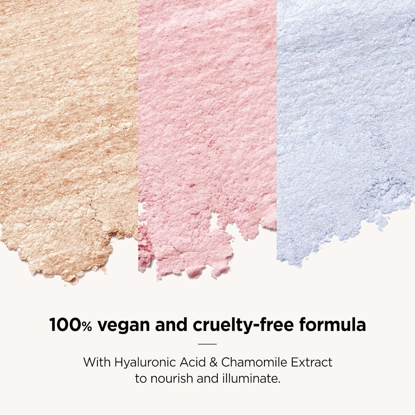 Laka Dream Beam Highlighter, Hydrating Powder Highlighter with Hyaluronic Acid & Chamomile for Radiant, Long-Lasting Glow, Glass Skin, Vegan, K-Beauty (#01 Natural Beam)