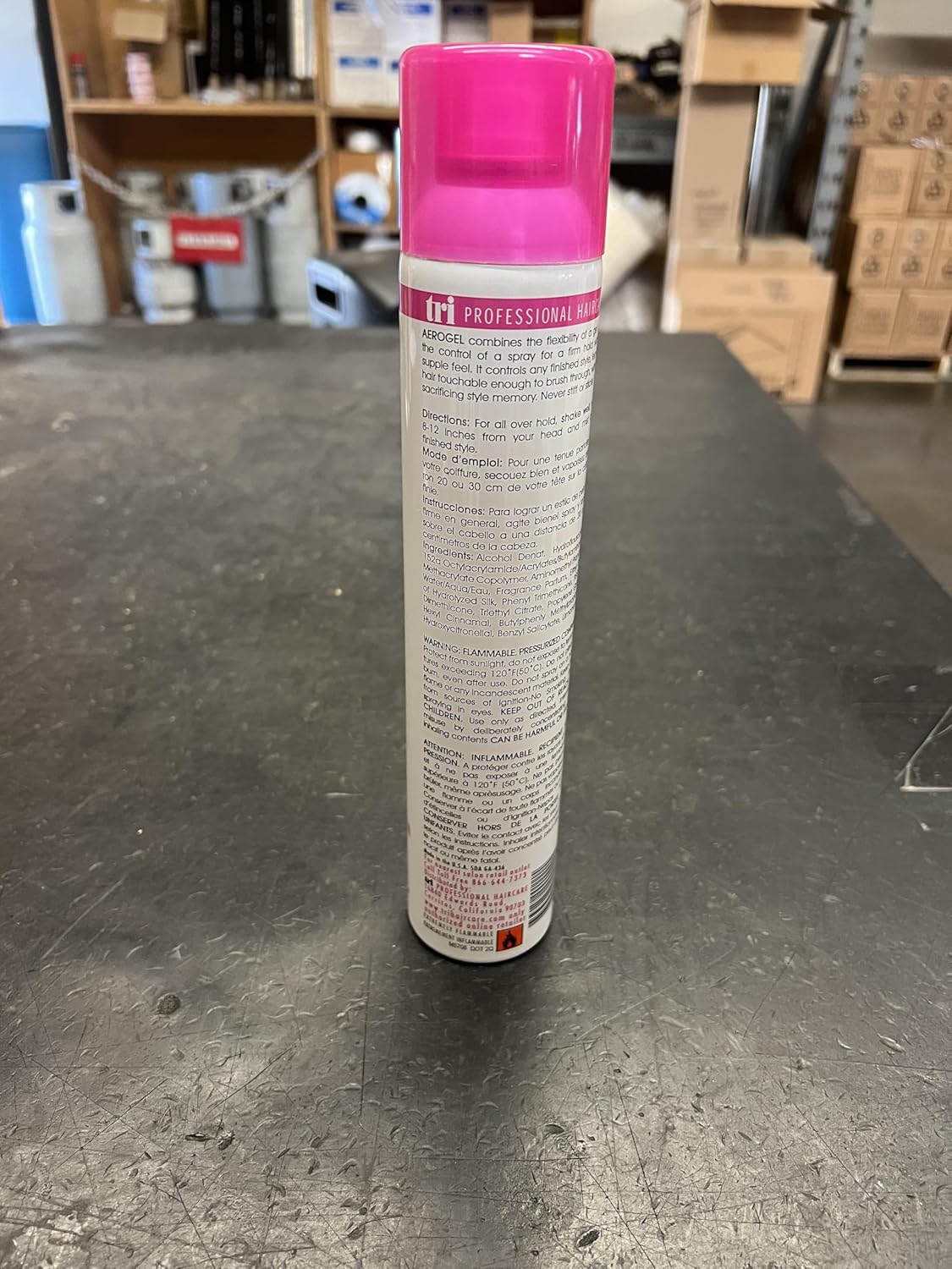 TRIDESIGN Aerogel & Covert Control Holding Hair Spray - Hairspray for Women & Men, Texture Spray for Hair of All Types, Provides Hidden Control Hair Products, 10.5 Oz. Each Bottle