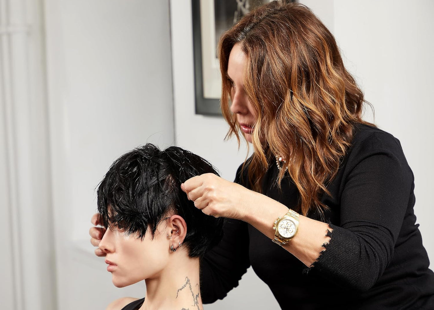 SALLY HERSHBERGER 24K Vanity Hair Shaping Balm - Smoothing, Buildup-Free Texturizing Balm For Sleek Shine - Infused With Soy Protein For A Soft and Flexible Hold - Paraben and Sulfate Free - 1.7 oz