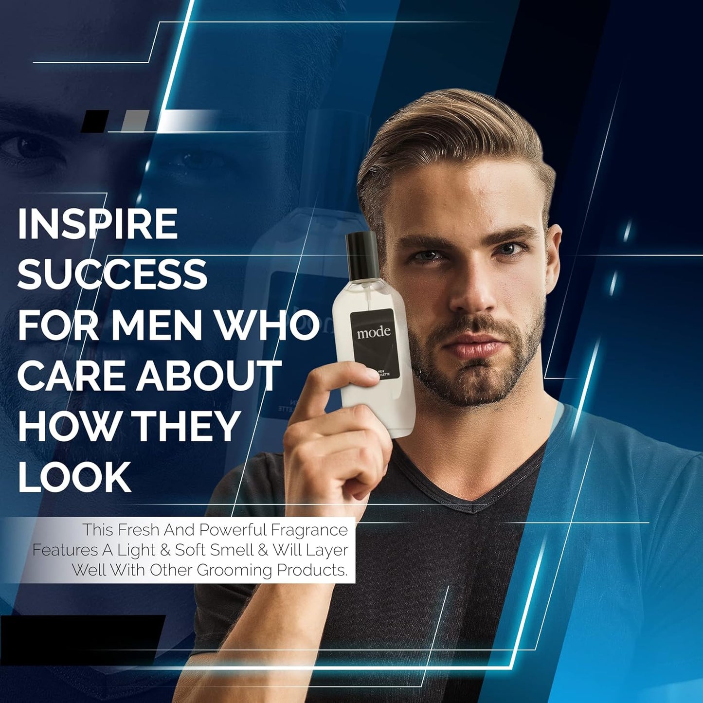 American Collection Cologne for Men – INSPIRED by A WORLD RENOWNED MEN’S PERFUME – Juniper, Pine, Tobacco, Oakmoss – Bold, Masculine, Earthy, Long-Lasting Eau De Toilette 80 ml (Mode 80ml)