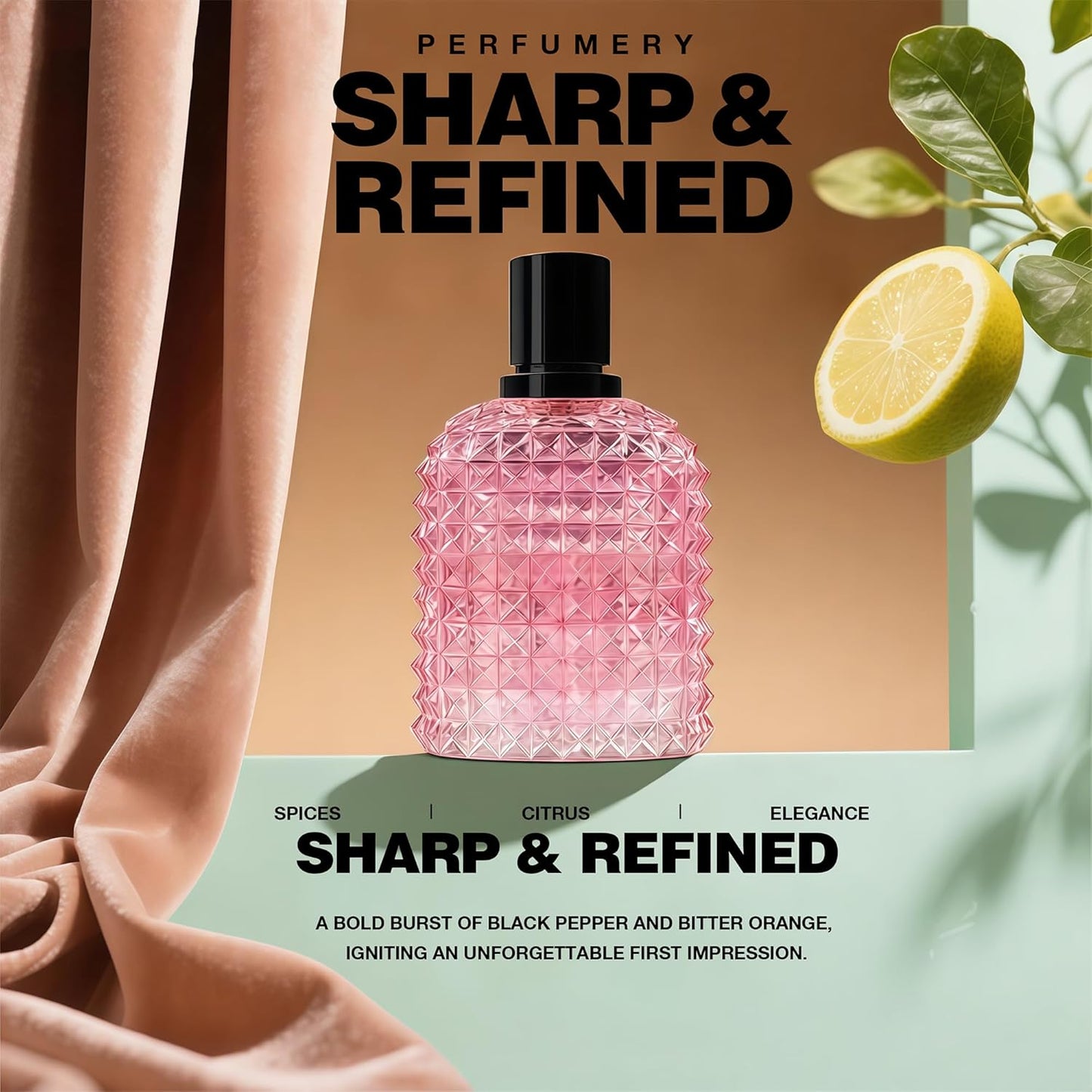 Women's Perfume Set - 2 Pack Eau de Parfum Spray 3.4 Oz Each | Floral Jasmine & Sweet Vanilla with Bergamot & Woody Notes | Long Lasting Original Scent Gift Set for Women (MilaWR&Cool Ocean)