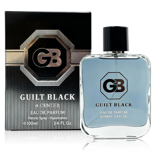 Cologne for Men Guilt Black Natural Spray Classic Long Lasting Scent Wonderful Fragrance Gift Eau De Toilette Men Perfume for Daily Use 3.4 Fluid Ounce