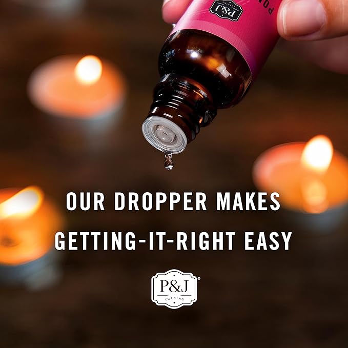 P&J Trading Nature Set of 6 Premium Grade Fragrance Oils - Forest Pine, Ocean Breeze, Rain, Fresh Cut Grass, Sandalwood, Bamboo - 10ml