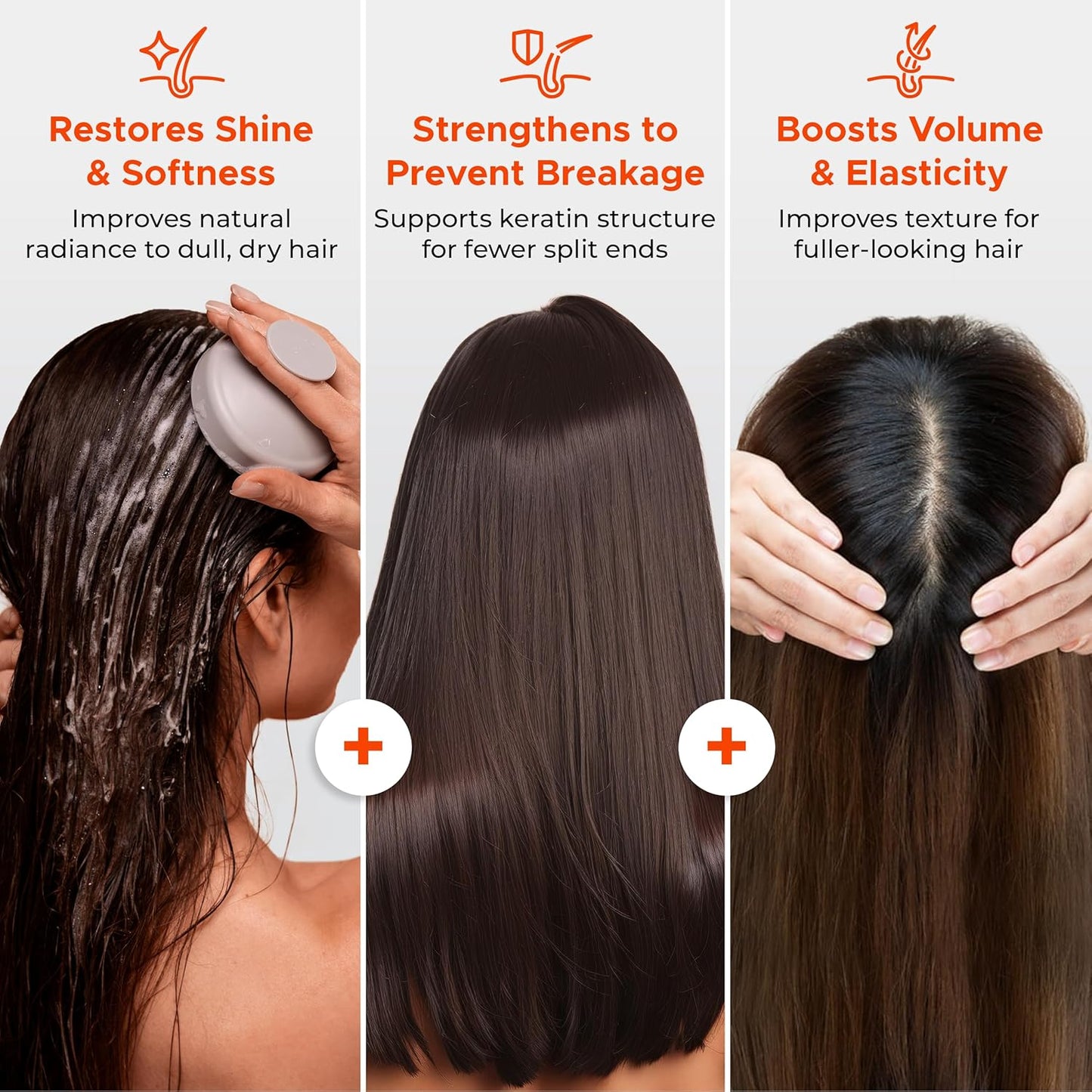 Nora Ross Garlic Extract & Rosemary Strengthening Shampoo and Conditioner Set – Natural Shampoo and Hair Conditioner for Normal to Dry, Brittle Hair – All Natural Scalp Cleanser Formula – 12 oz each