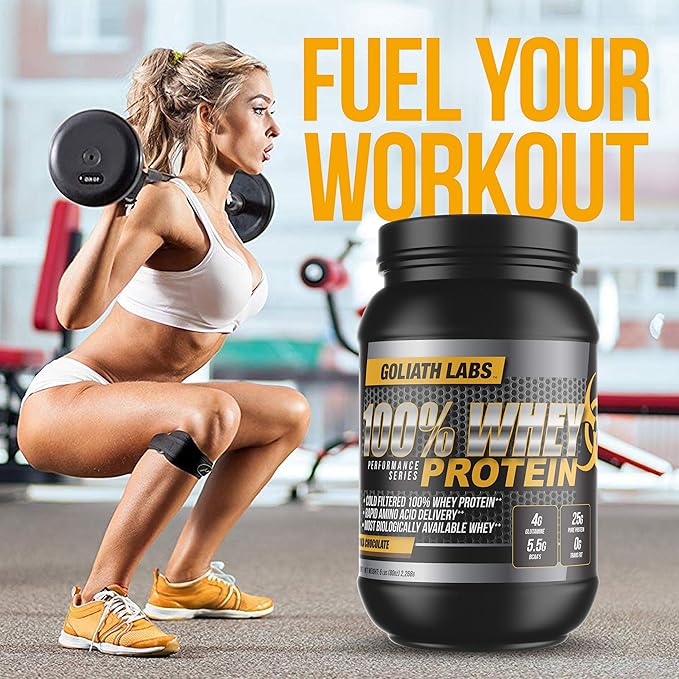 Goliath Labs ⧫ 100% Whey Protein Powder 10 lb (Vanilla)