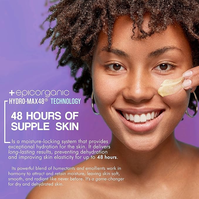 Epic Organic Night Repair | Anti Wrinkle Night Cream for Women | Anti Aging Night Cream with Hyaluronic Acid and Collagen | Night Moisturizer for Face | Day and Night Facial Skin Care | 1.7 oz