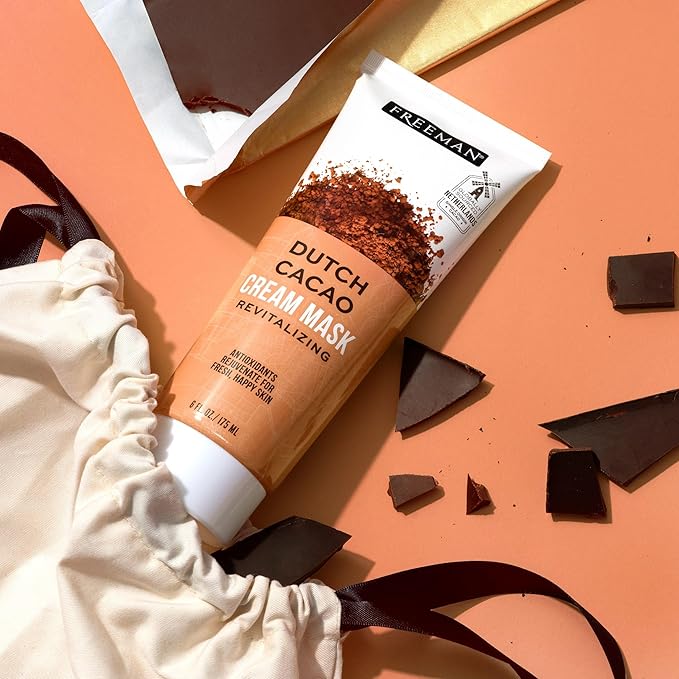 Freeman Exotic Blends Revitalizing Dutch Cacao Cream Facial Mask, 6 fl.oz./ 175 mL Tube