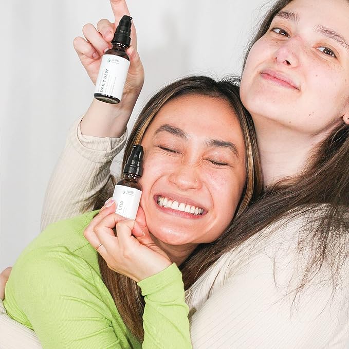 Facial Oil Blend with Rosehip Oil + Vitamin E + Primrose Oil + Grapeseed, Face Moisturizer to Prevent Wrinkles, Face Serum, 100% Natural Skin Care, Vegan, 1 fl.oz | 30ml