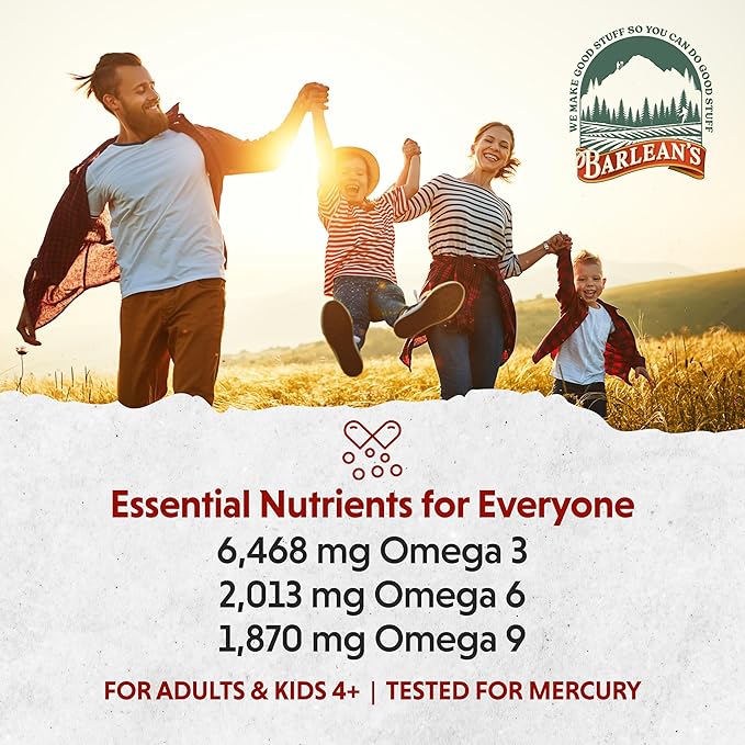 Barlean's Total Omega 3 6 9 6,468 mg 16 oz