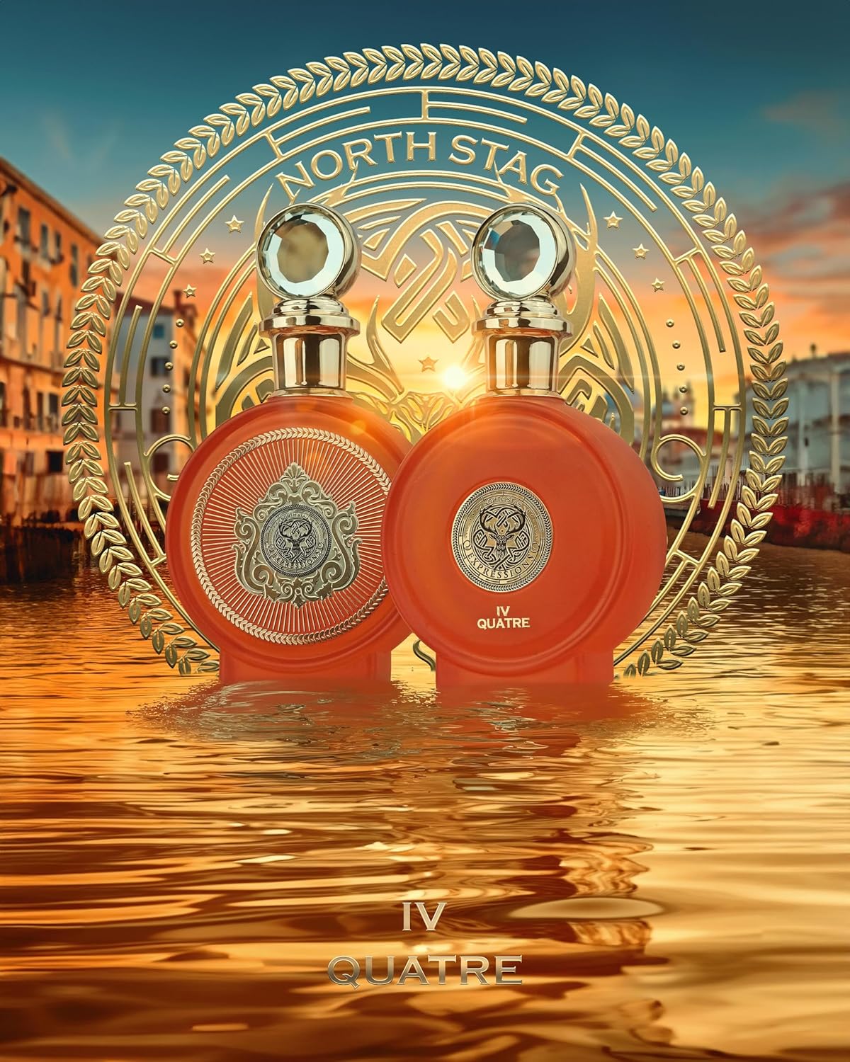 Paris Corner North Stag Luxury Perfume Series 100ml Extrait de parfum Perfume Spray Scents Fragrance PERFUMES (NORTH STAG EXPRESSIONS IV QUARTE)