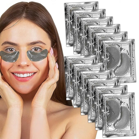 Under Eye Anti-Aging Eye Mask Collagen Patch Treatment for Minimizing Wrinkles, Puffy Eyes, Eye Bags, Dark Circles, Fine Lines Under the Eye, Looking Less Tired, Revitalizing, Moisturizing and