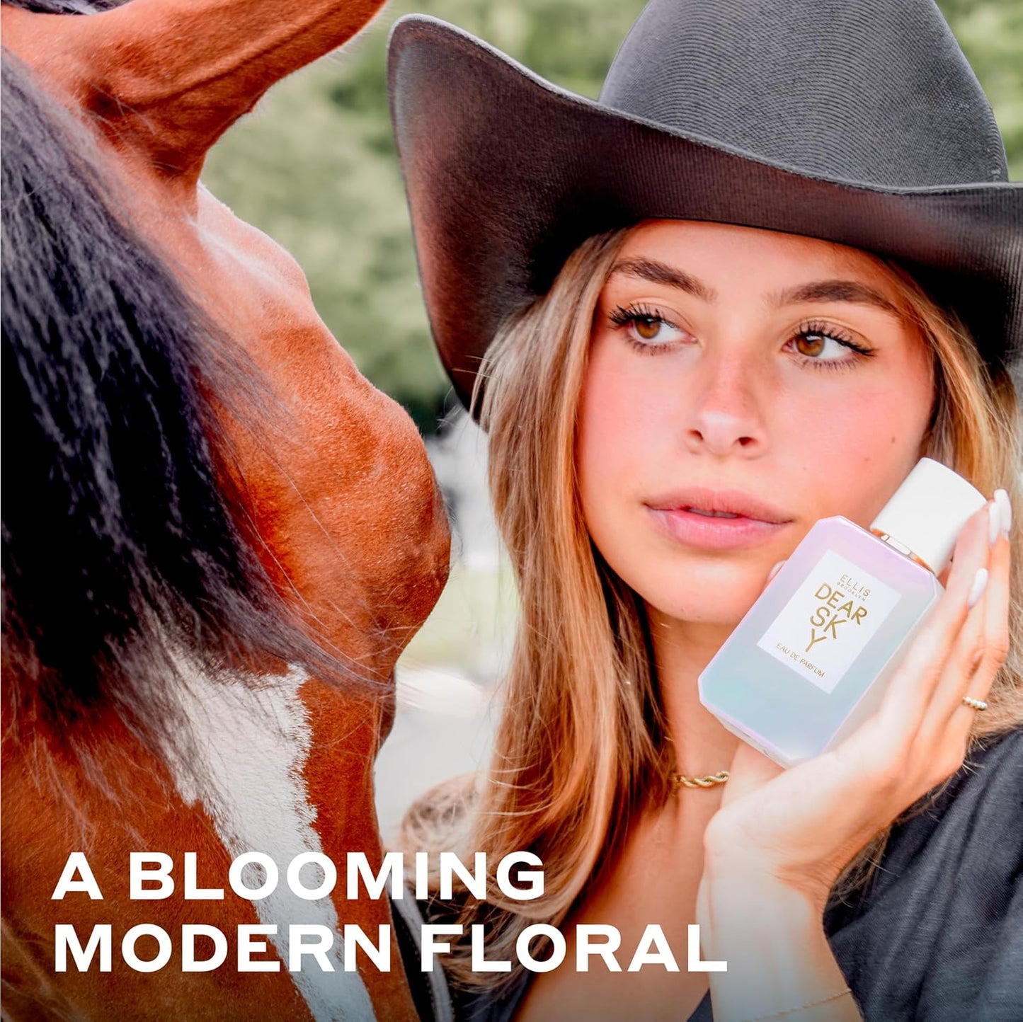 Ellis Brooklyn DEAR SKY Eau de Parfum – Fruity Floral Perfume for Women, Honeydew Melon, White Peony & Upcycled Cedarwood, Clean, Vegan, Cruelty-Free Fragrance, Made in the USA, 10ml / 0.33oz