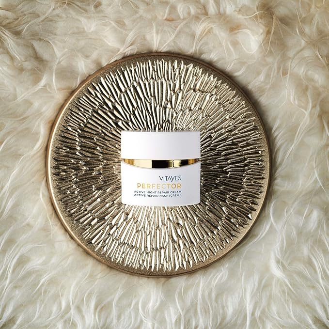 VITAYES Moisturizing Night Cream for Face with Vitamin C for Dark Spots, Fine Lines, Wrinkles, Even Tone and Acne Scar Removal, Hydrating & Brightening Skin for Women and Men