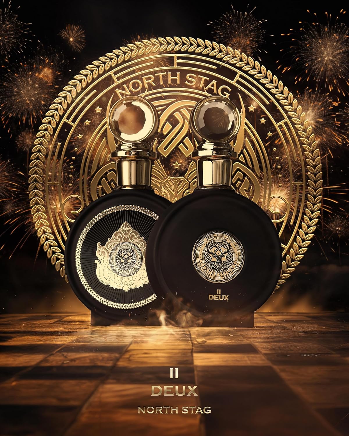 Paris Corner North Stag Luxury Perfume Series 100ml Extrait de parfum Perfume Spray Scents Fragrance PERFUMES (NORTH STAG EXPRESSIONS II DEUX)