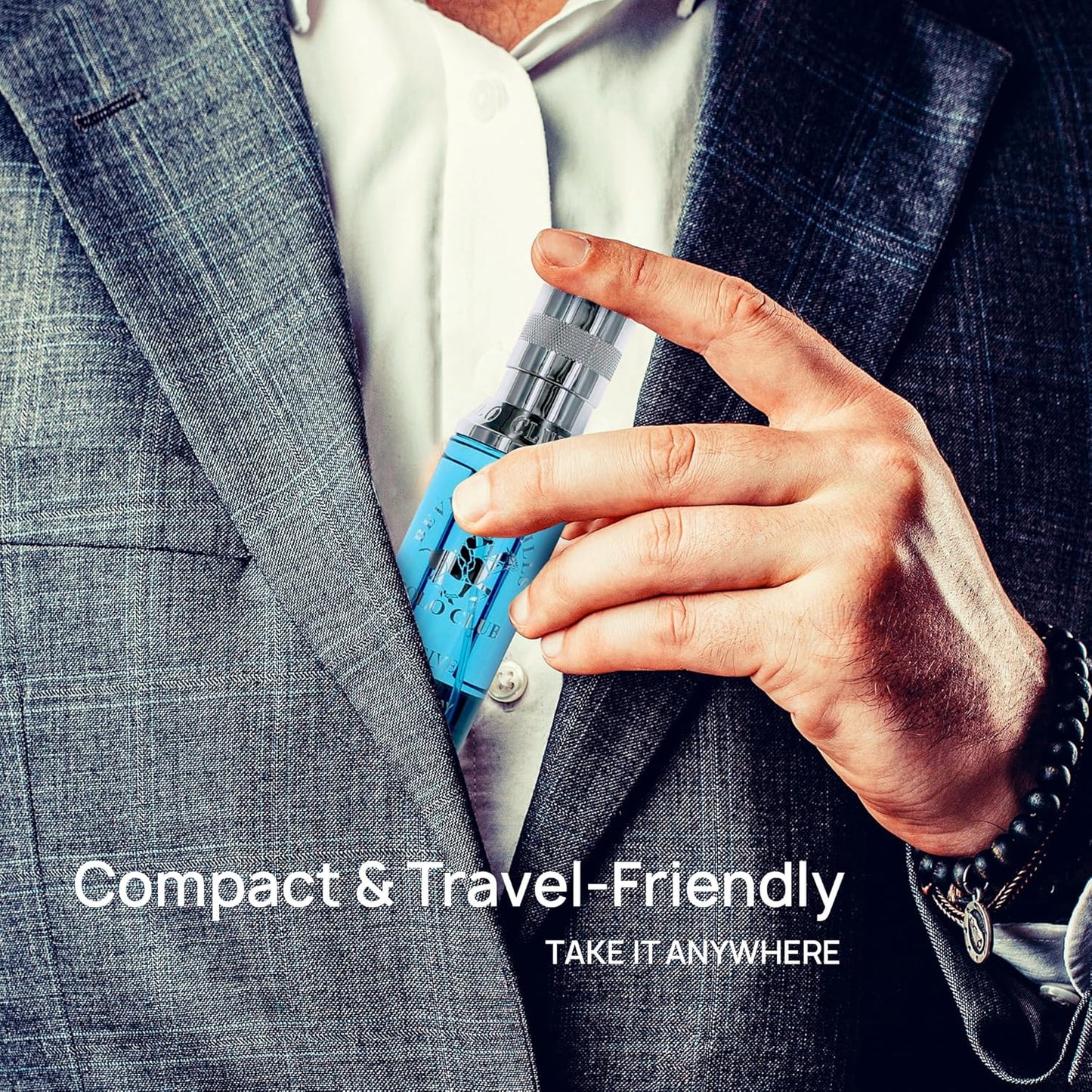 Beverly Hills Polo Club Body Spray for Men - BHPC Active - Notes of Citrus with Fresh, Clean & Sporty Scent - Long Lasting Body Mist Cologne - Ideal Gift for Him, 6oz