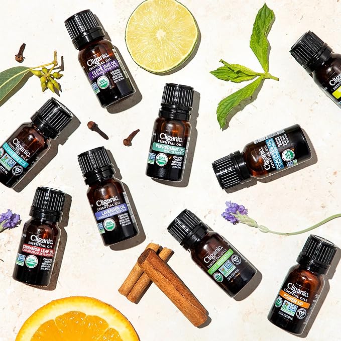 Cliganic Organic Essential Oils Blend - Happily Grounded - Breath of Balance (Packaging May Vary)