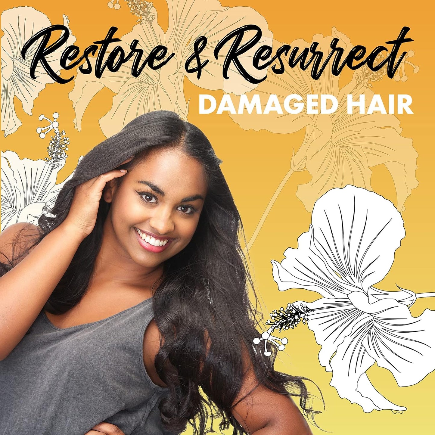 Paul Brown Hawaii Resurrect Salon Quality Conditioner | Hydrate & Treat Damaged Hair | Antioxidant-Rich Kukui Nut Oil for Ultimate Hair Moisturization | Safe for Color Treated Hair (33 oz.)