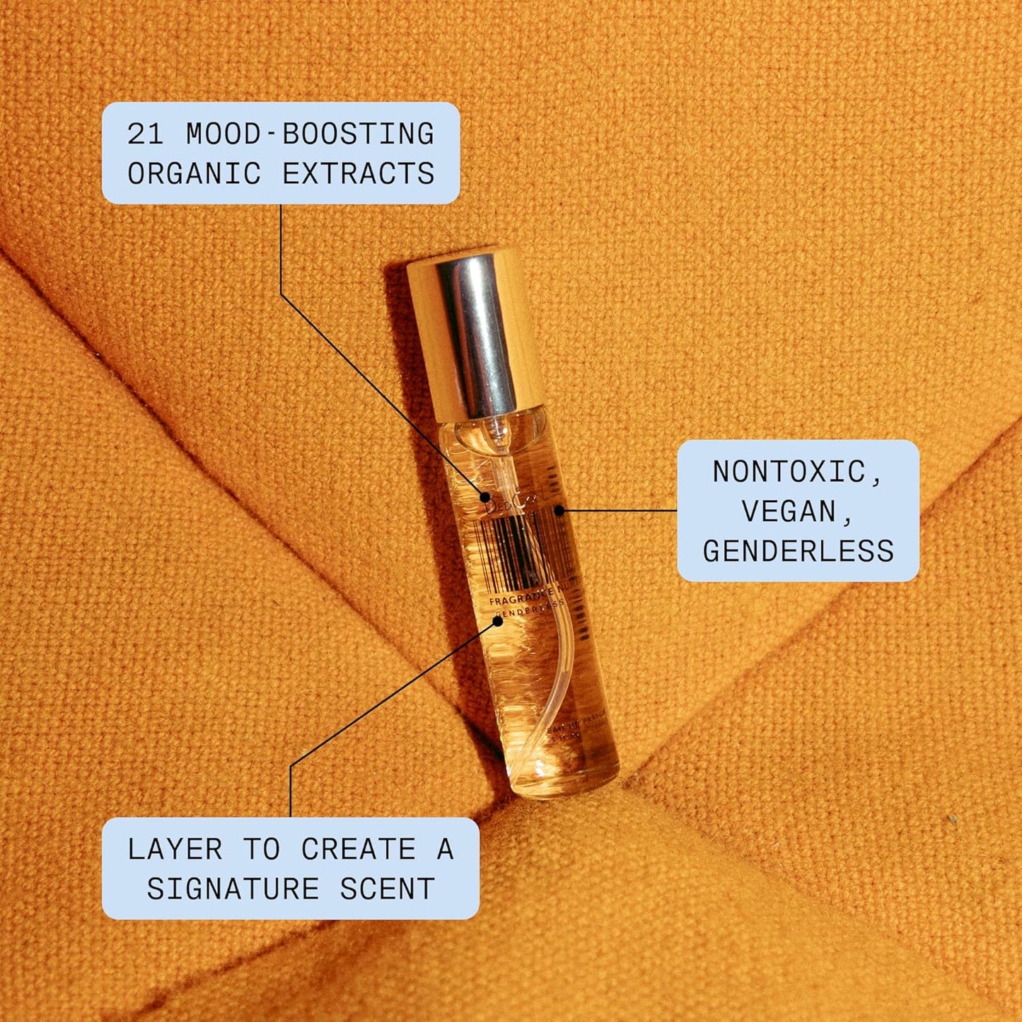 DedCool Eau de Parfum | Milk | Genderless Luxury Fragrance | Clementine, Gardenia, Woods, Amber & Wild Berries | Non-Toxic Vegan | Long-Lasting Perfume for All | Sophisticated Aroma | 15 mL