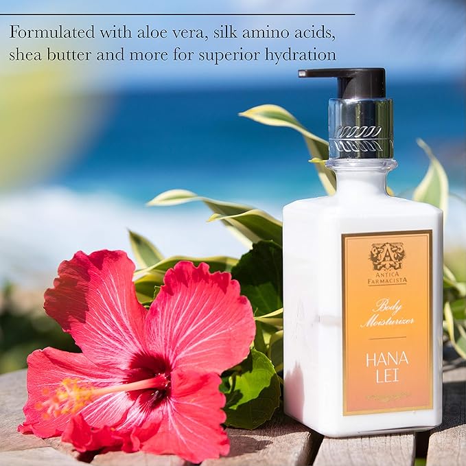 Antica Farmacista Body Moisturizer - Moisturizing Scented Lotion - Premium Body Moisturizer - Luxury Gift for Women & Men - Hand & Skin Hydration -Peonia, Gardenia & Rosa, 10 Fl Oz