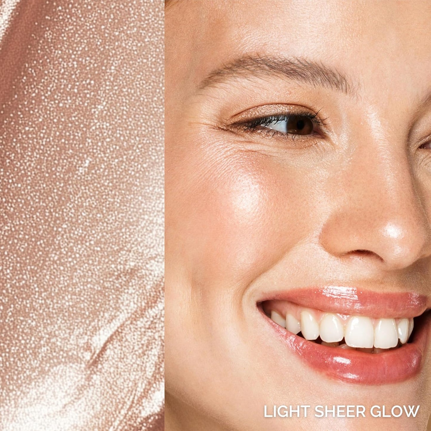 Elizabeth Mott Thank Me Later Glow Enhancer & Primer - Illuminating Makeup Base & Highlighter for Radiant Skin - Lightweight, Long-Lasting, Vegan & Cruelty-Free, Sheer Light Glow Shade, 30g