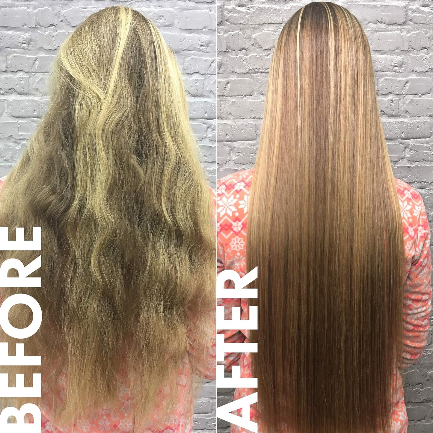 Hair Bar NYC DYI Silk Touch Plus Keratin Smoothing Treatment Home Kit - Vegan & Formaldehydee Free, Made in Italy (For All Hair Types) Up to 2 Applications, Lasts up to 5 months