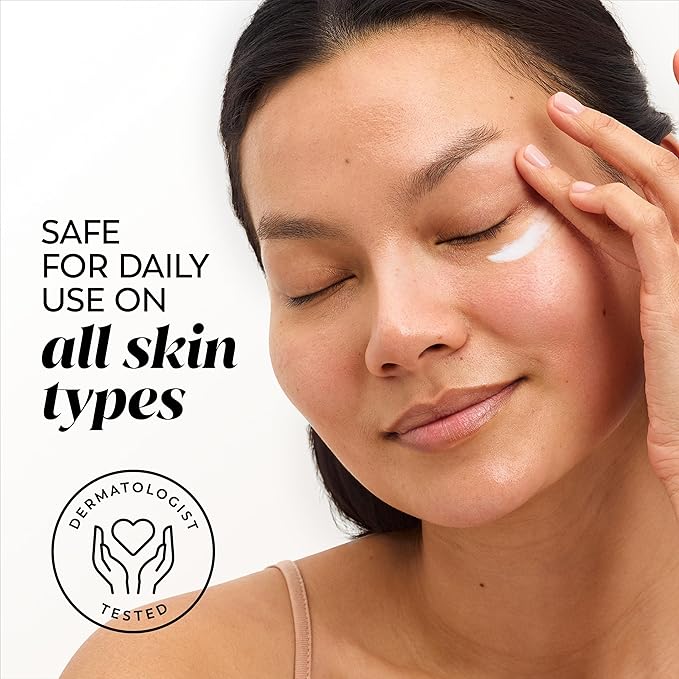 Olay Firming Eye Cream, Fragrance-Free, Collagen Peptide - Firm Skin Around the Eyes, 0.5 Fl Oz