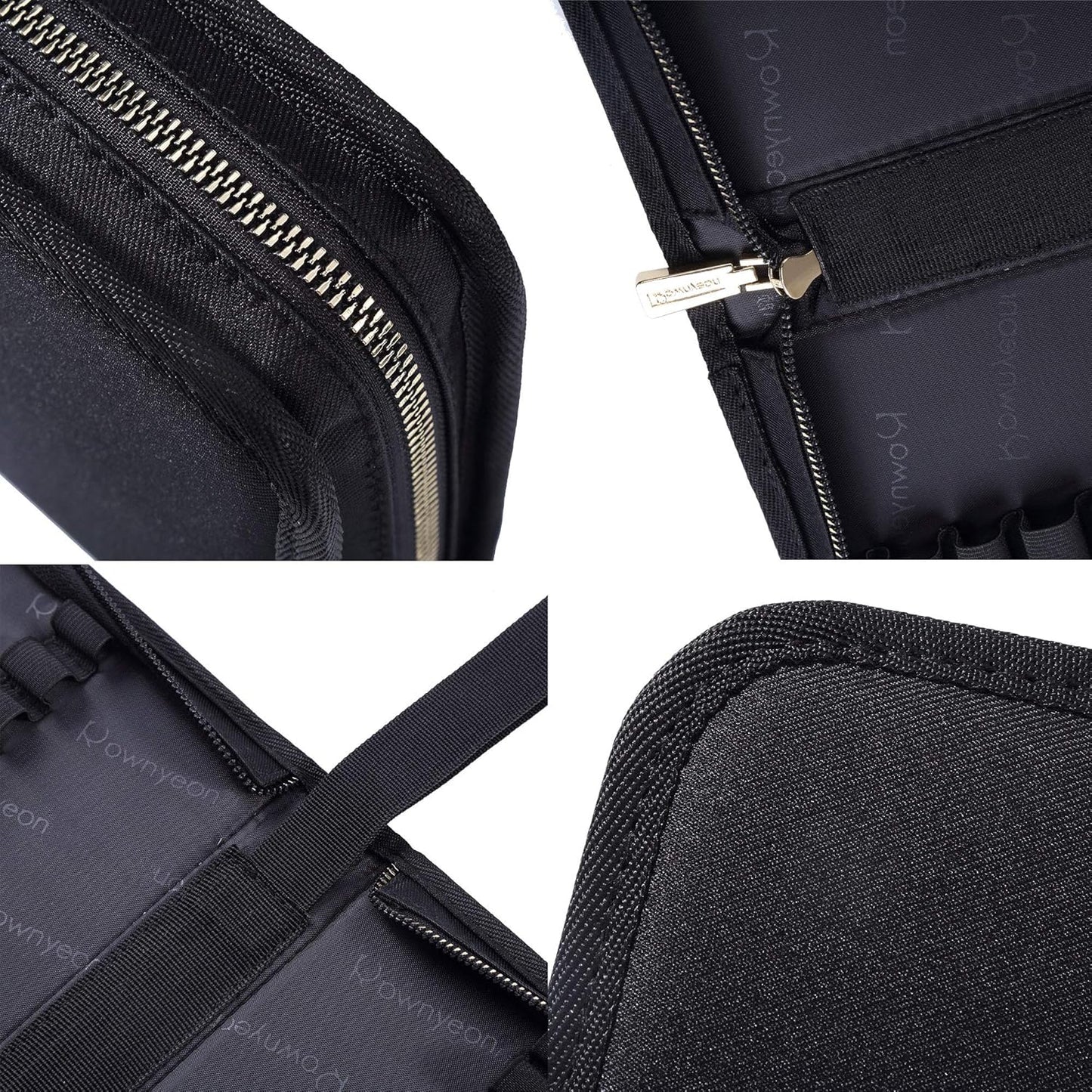 ROWNYEON Lipstick Organizer Case Lipstick Holder Portable Lipstick Bag Travel Makeup Bag Cosmetic Case Large Capacity Lipstick Carrying Case Makeup Artist Lip Gloss Storage Bag