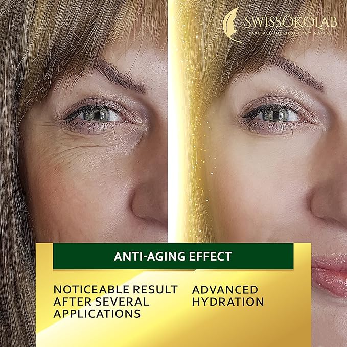 SWISSÖKOLAB Double Chin Reducer V Line Lifting Mask + Under Eye Patches For Puffy Eyes 24k Gold Eye Mask For Dark Circles