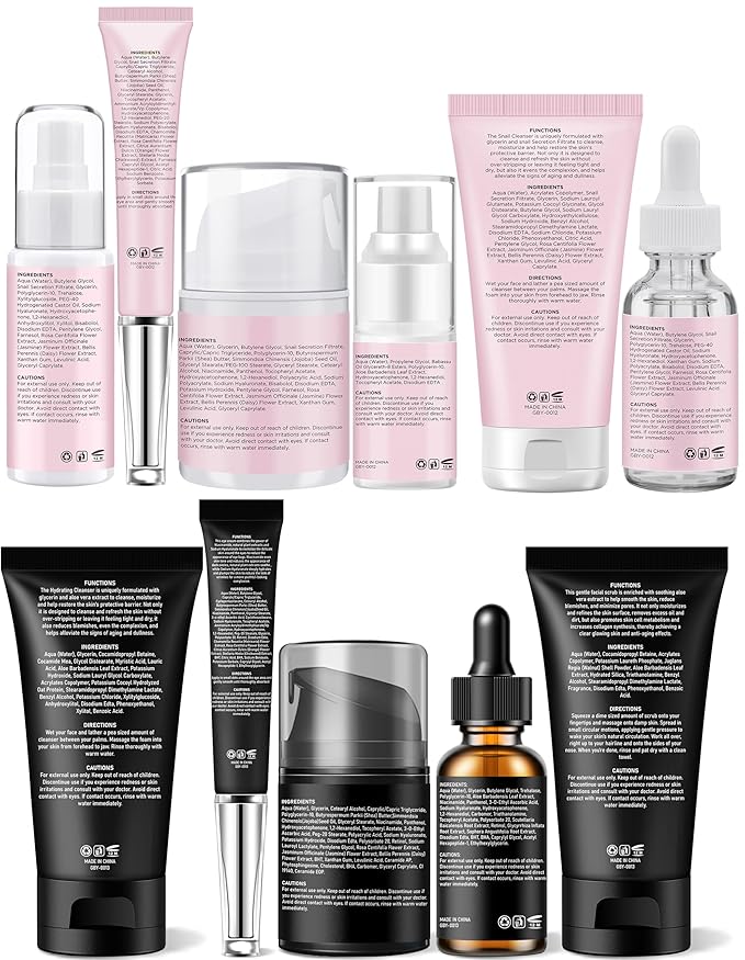 Skin Care Set for Women,Skin Care for Men,Unique Gift Ideas for Christmas