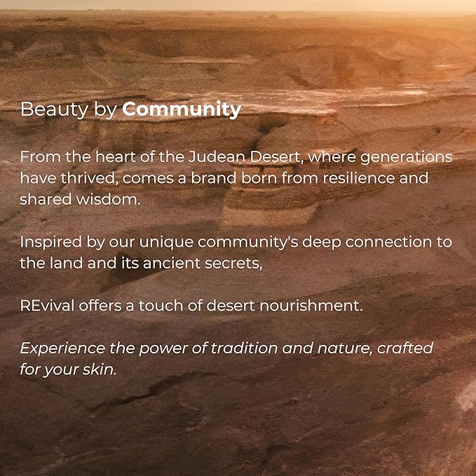 REvival Smoothing Body Milk With Deadsea Minerals & Jojoba Oil - Enriched with Desert Oils | Moisturizing & Smoothing - 250 ml